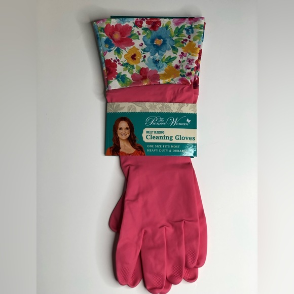 The Pioneer Woman Other - The Pioneer Woman Breezy Blossoms Cleaning Gloves NEW